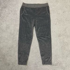 Michael Stars Womens Elastic Waist Cory Canyon Velour Pants Gray Small NWOT